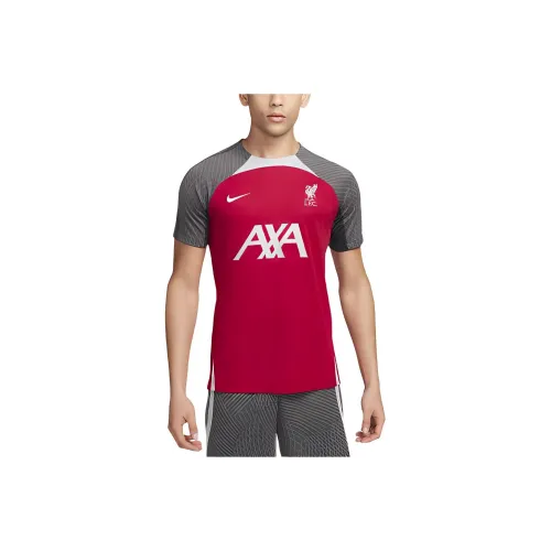 Nike LIVERPOOL FC Strike Футбол Джерси Мужские Спортивные Красный