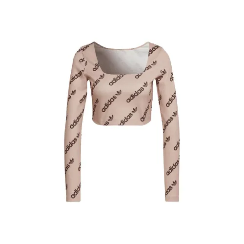 Adidas Originals T-Shirt Женская Бежевая