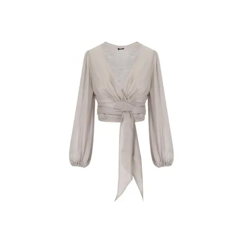 Elisabetta Franchi T-рубашка женская серая