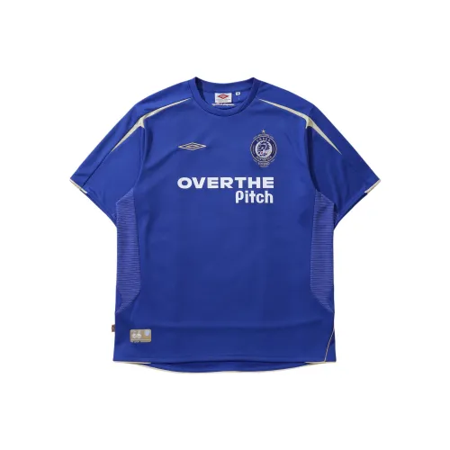 Umbro x OVER THE PITCH Футбол Джерси Унисекс Синий