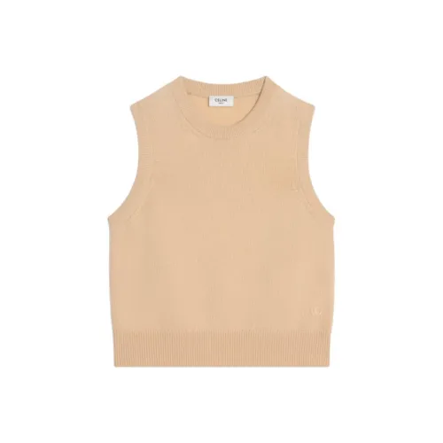 CELINE Хаки Женские Майки