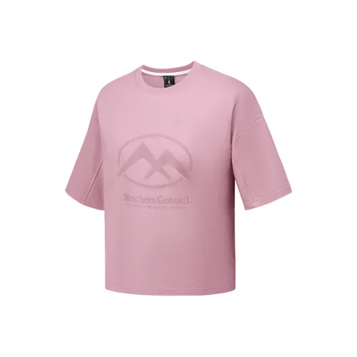 Skechers Mountain and Wild Outdoor Series T-Shirt Женская Светлая Сирень 053D