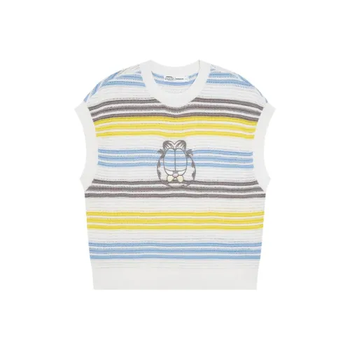 Веселье x Garfield Collaboration T-Shirt Женская Желтая