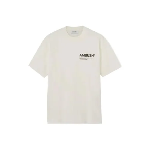 AMBUSH Бежевые Женские Футболки