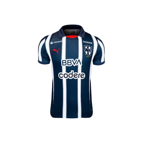 PUMA C.F. Monterrey 24 25 Дом Аутентичный Футбол Джерси Мужской Новый Морской