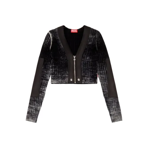 DIESEL Черные Женские Свитеры