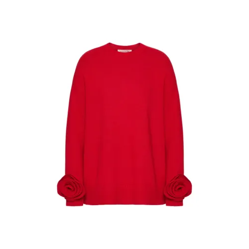 Valentino Красный Женские Свитеры