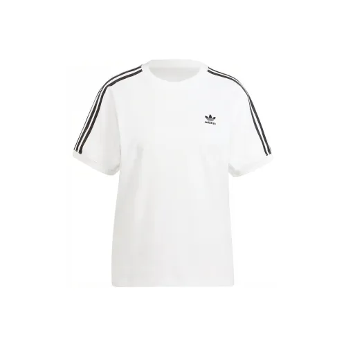 Adidas Originals Комплект с короткими рукавами T-рубашка Женская Белая