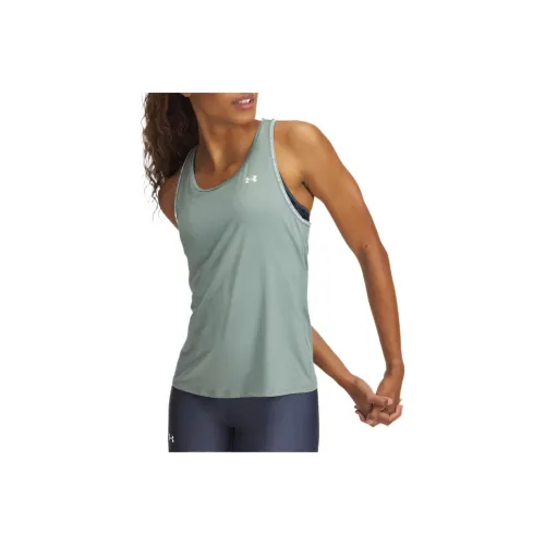 Under Armour Knockout Майка Женская Силиконовая Зеленая