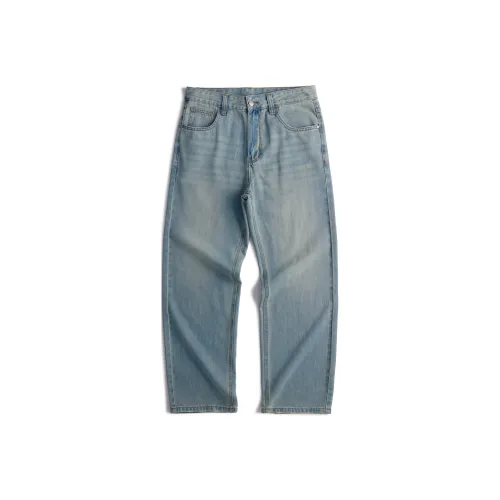 JIELNSELN H2 NB078 Светло-синий Унисекс Джинсы