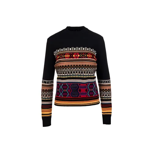 ETRO Черные Женские Свитеры