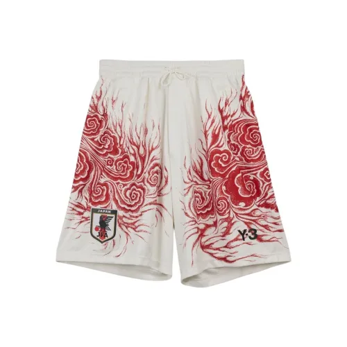 Y 3 JFA Co Branded SERIES Ядерный Белый Унисекс Футбольные Штаны