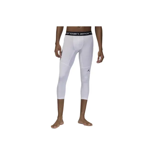 Джордан Спортивные шорты Мужские Белый Черный