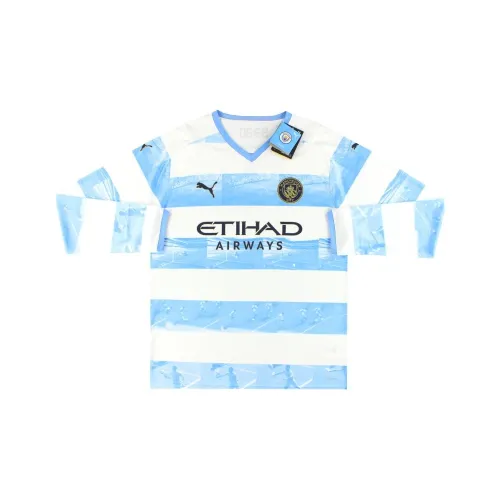 PUMA Manchester City Футбол Джерси Унисекс Синий