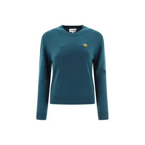 KENZO FW21 Свитер Женский Зеленый