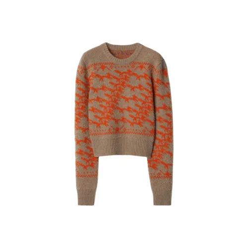 Burberry Свитер Женский Оранжевый