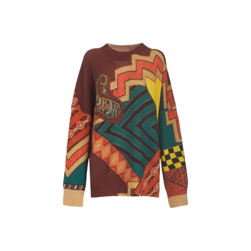 ETRO Женские свитеры красного цвета