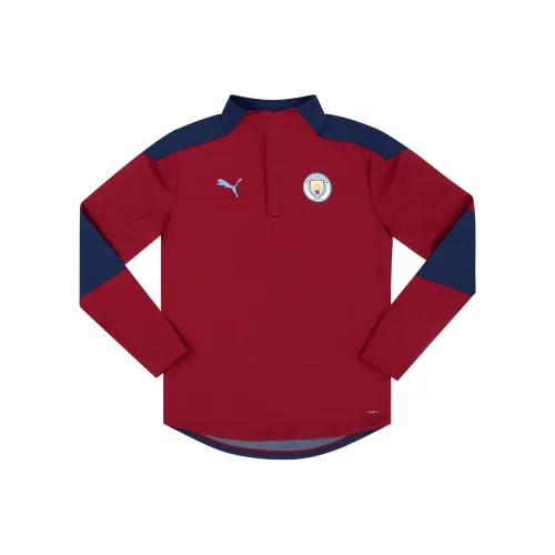 PUMA Manchester City Футбол Джерси Мужской Темно-Красный
