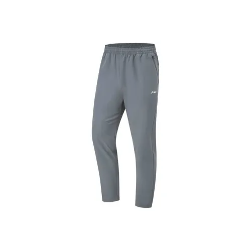 LINING Fitness Series Теневой серый Мужские спортивные брюки