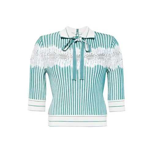 ELIE SAAB Crop Top Женский Синий