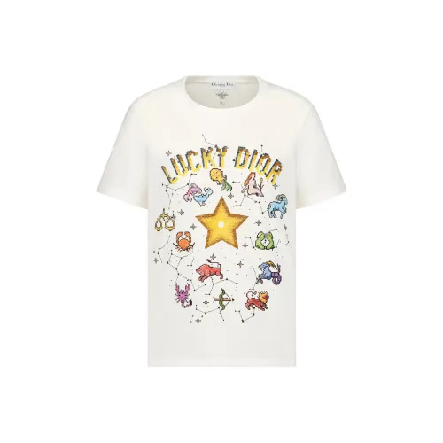 DIOR Экрю Женские Рубашки T