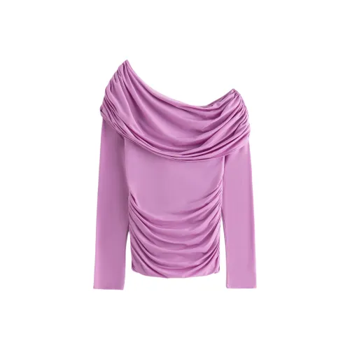 Abercrombie＆Fitch T-Shirt Женская Фиолетовая