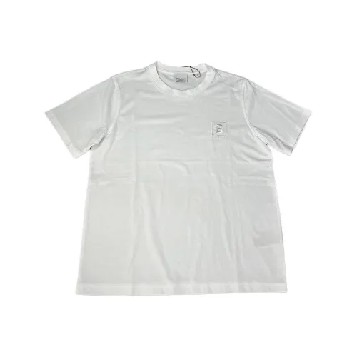 Burberry Рукав с оборками T-рубашка Женская Белая