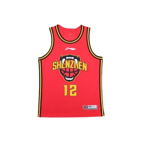 Лайнер CBA Collection Баскетбольная Джерси Мужская Красная