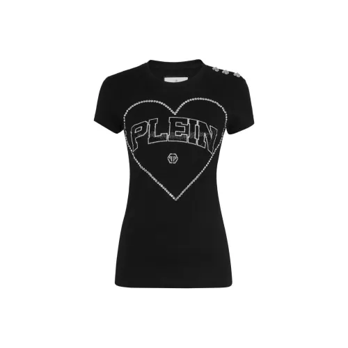 PHILIPP PLEIN T-рубашка Женская Черная
