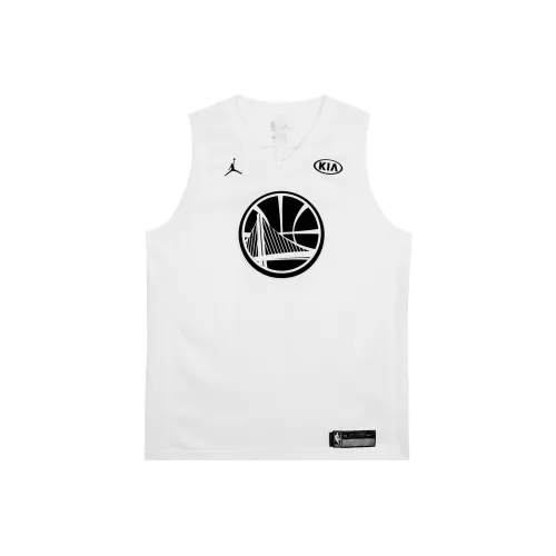 Найк Баскетбольная Джерси Golden State Warriors Цвет KD Размер 35 Унисекс Белый