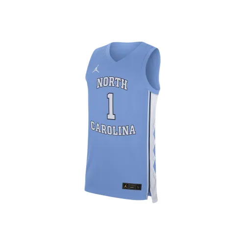 Nike College Replica UNC Баскетбольная Джерси Мужская Bold Blue