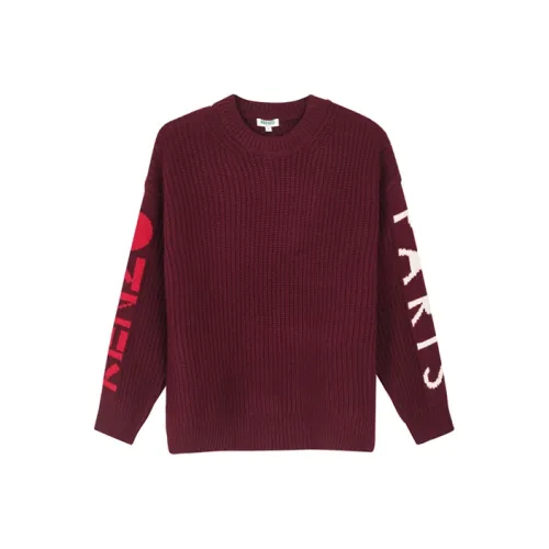 KENZO Женские свитеры красного цвета
