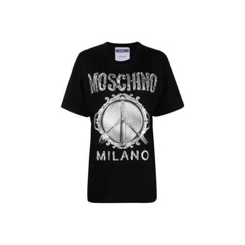 MOSCHINO Черные Женские Футболки