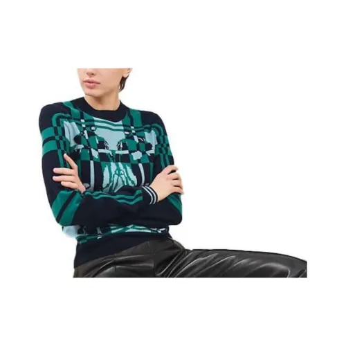 HERMES Оксфорд Зеленый Женские Свитеры