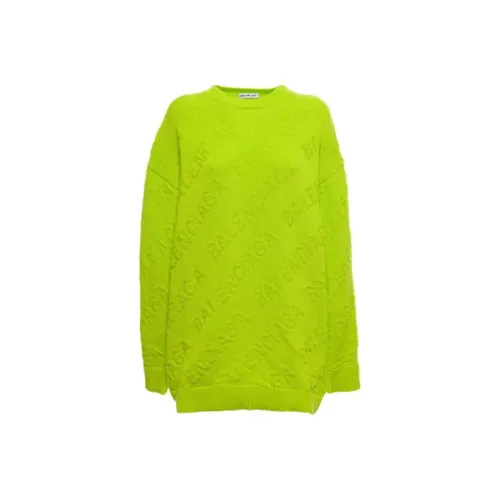 Balenciaga SS22 Свитер Женский Зеленый
