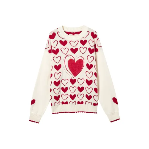 SEENFAAN Свитер Унисекс Абрикос