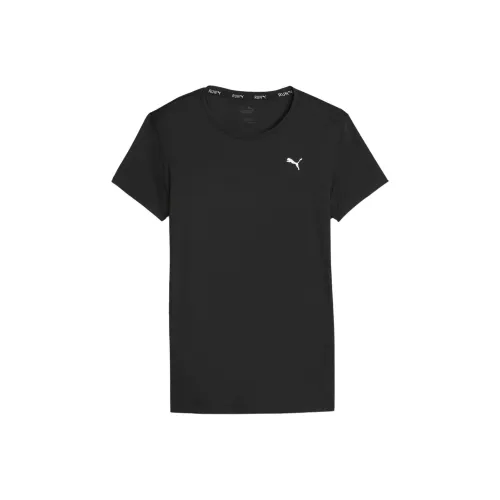 PUMA SQUAD Черные Женские Футболки