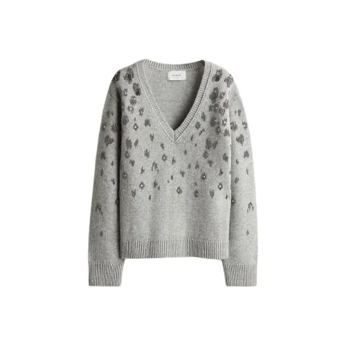 H&M Смешанные светло-серые женские свитеры