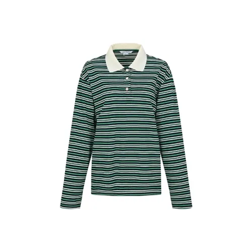 URBAN REVIVO Стандартная футболка женская синие полосы