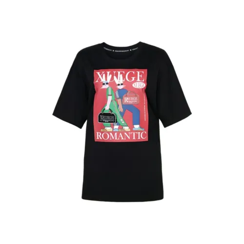 XG Черные Женские Футболки