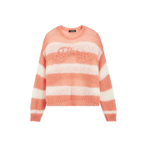 Ed Hardy FW24 Свитер Женский Amber Light Оранжевый