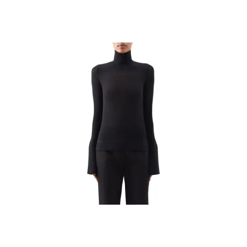 JIL SANDER Черные Женские Свитеры