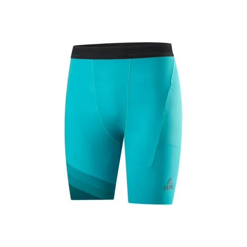 PEAK Бег Шорты Мужские Sapphire Зеленый