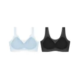 Светло-синий + Черный