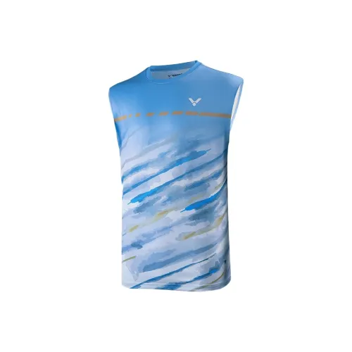 VICTOR Бадминтон Джерси Мужской Синий
