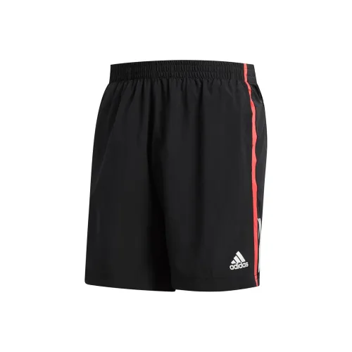 Adidas Спортивные шорты Мужские Черный Shocking Красный