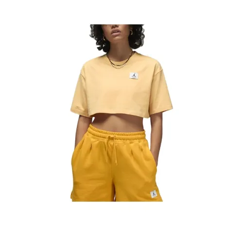 Джордан Gold Women's Short Tops