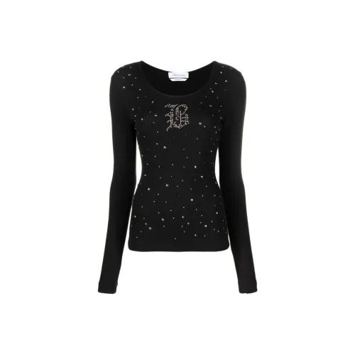 Blumarine Черные Женские Т-рубашки