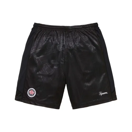 Supreme SS24 WEEK19 Жаккард Футбол Короткий Футбол Низ Унисекс