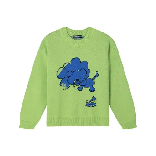 TEMPLER OF FAITH Светло-зеленый Унисекс Свитеры